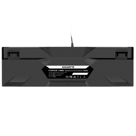 Gigabyte GK-FORCE K85 BLUE, Mechanical, RGB LED light, EN, Wired