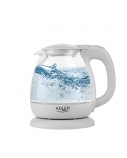 Adler Kettle AD 1283G Standard 1100 W 1 L Plastic/Glass 360° rotational base Grey