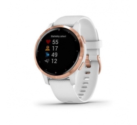 Išmanusis laikrodis Garmin Vivoactive 4, GPS, Wi-Fi, White/Rose Gold