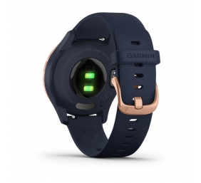 Išmanusis laikrodis Garmin Vivomove 3S, Rose Gold, Navy, Silicone