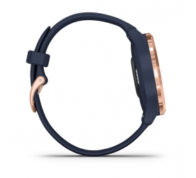 Išmanusis laikrodis Garmin Vivomove 3S, Rose Gold, Navy, Silicone