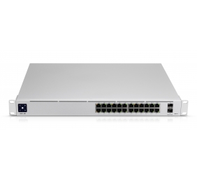 Ubiquiti | Unifi Switch | USW-PRO-24-POE | Managed L3 | Desktop | Gigabit Ethernet (copper) ports quantity 24 | SFP+ ports quantity 2 | PoE+ ports quantity 24 | Power supply type AC/DC, Internal, 450W