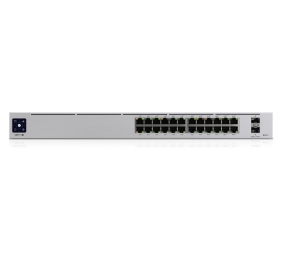 Ubiquiti | Unifi Switch | USW-PRO-24-POE | Managed L3 | Desktop | Gigabit Ethernet (copper) ports quantity 24 | SFP+ ports quantity 2 | PoE+ ports quantity 24 | Power supply type AC/DC, Internal, 450W