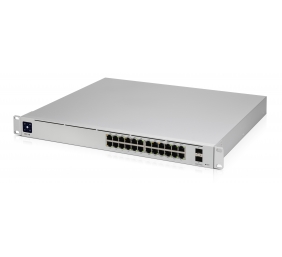 Ubiquiti | Unifi Switch | USW-PRO-24-POE | Managed L3 | Desktop | Gigabit Ethernet (copper) ports quantity 24 | SFP+ ports quantity 2 | PoE+ ports quantity 24 | Power supply type AC/DC, Internal, 450W