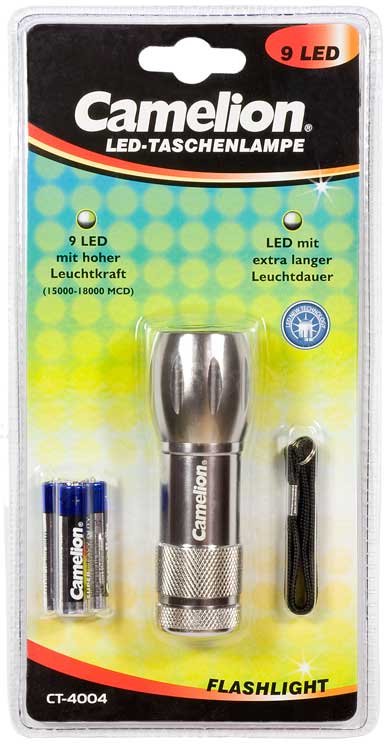 Camelion | Torch | CT4004 | 9 LED