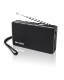 Muse | M-030R | 2-band portable radio | Black