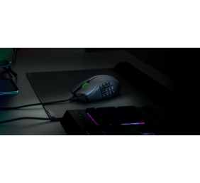 Razer Naga Trinity Laidinė žaidimų pelė, USB Type-A, RGB apšvietimas, Optical 16000 DPI, Juoda