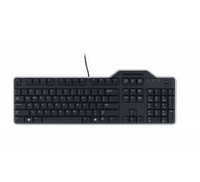 Dell Keyboard US/European (QWERTY) Dell KB-813 Smartcard Reader USB Keyboard Black Kit | Dell | Smartcard keyboard | Wired | EN/LT