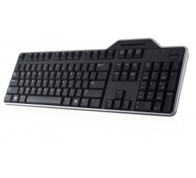 Dell Keyboard US/European (QWERTY) Dell KB-813 Smartcard Reader USB Keyboard Black Kit | Dell | Smartcard keyboard | Wired | EN/LT