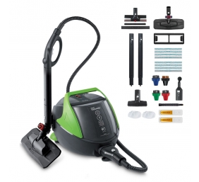 Polti | Steam cleaner | PTEU0280 Vaporetto Pro 95_Turbo Flexi | Power 1100 W | Steam pressure 5 bar | Water tank capacity 1.3 L | Black/Green
