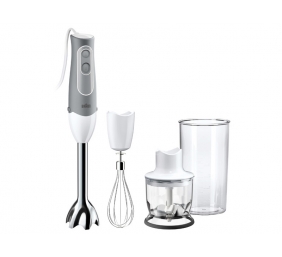 Braun | Blender | MQ525 | Hand Blender | 600 W | Number of speeds 2 | Chopper | White