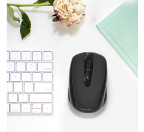 Logilink | Maus optisch Funk 2.4 GHz | wireless | 2.4GH wireless mini mouse with autolink | Black