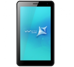 Allview VIVA C703 7 ", Black, Touch, 1024 x 600 pixels, Cortex A7, 1 GB, 8 GB, Wi-Fi, Bluetooth, 4.0, Android, 8.1