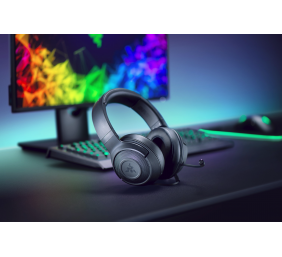 Razer Kraken X Lite Gaming Headset, Wired, Microphone, Black | Razer | Kraken X Lite | Wired | Gaming Headset | Over-Ear