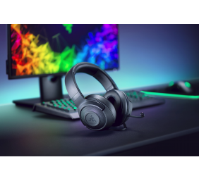 Razer Kraken X Lite Gaming Headset, Wired, Microphone, Black Razer | Kraken X Lite | Wired | Gaming Headset | Over-Ear