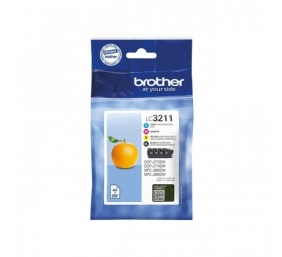 Brother Multipack | LC3211VALDR | Cartridge | Black, cyan, magenta, yellow