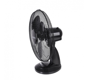 Mesko | Fan | MS 7308 | Table Fan | Black | Diameter 23 cm | Number of speeds 2 | Oscillation | 30 W