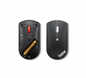 Lenovo | ThinkPad Bluetooth Silent Mouse | Wireless | Bluetooth 5.0 | Black | 1 year(s)