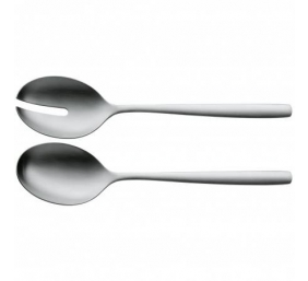 WMF Prego Salad spoons, Material Stainless steel, 2 pc(s), Dishwasher proof, Stainless steel