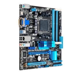Asus M5A78L-M PLUS/USB3 Processor family AMD, Processor socket AM3+, Memory slots 4, Chipset AMD 760G, Micro ATX