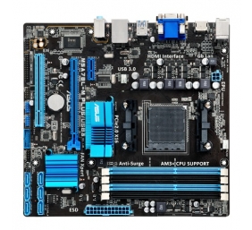 Asus M5A78L-M PLUS/USB3 Processor family AMD, Processor socket AM3+, Memory slots 4, Chipset AMD 760G, Micro ATX