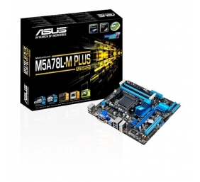 Asus M5A78L-M PLUS/USB3 Processor family AMD, Processor socket AM3+, Memory slots 4, Chipset AMD 760G, Micro ATX