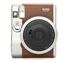Fujifilm | Instax Mini 90 NEO CLASSIC camera + Instax mini glossy (10) | Lithium-Ion (Li-Ion) | Brown/Stainless steel | 0.3m - ∞ | 800