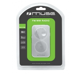 Muse | M-01 RS | Black | Pocket radio