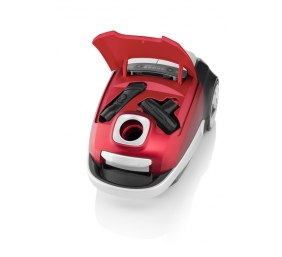 ETA Vacuum Cleaner  ADAGIO Bagged, Red, 800 W, 4.5 L, A, A, A, A, 66 dB, HEPA filtration system, 230 V