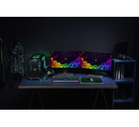 Razer BlackWidow Elite (Yellow Switch), Gaming, Nordic, Wired, RGB LED light Yes, USB 2.0 and audio pass through, Keyboard, Black