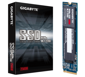 Gigabyte | GP-GSM2NE8256GNTD | 256 GB | Solid-state drive interface M.2 NVME | Read speed 1200 MB/s | Write speed 800 MB/s