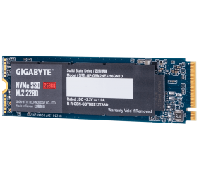 Gigabyte | GP-GSM2NE8256GNTD | 256 GB | Solid-state drive interface M.2 NVME | Read speed 1200 MB/s | Write speed 800 MB/s