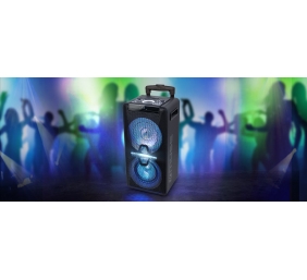 Muse | Party Box Speaker | M-1920DJ | 300 W | Bluetooth | Black | Portable | Wireless connection