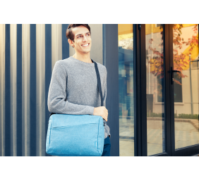 Lenovo | Casual Toploader T210 | Fits up to size 15.6 " | Messenger - Briefcase | Blue