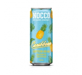 Karibų vaisių funkcinis gėrimas su kofeinu, becukris "Nocco su bcaa", 24 pak. po 330 ml, (kaina nurodyta su užstatu už tarą)