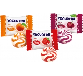 Vaisių ir jogurto karamelė "Yogurtini", Roshen, 6 pak. po 1 kg