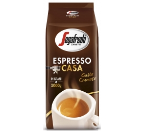 Segafredo "Espresso Casa" kavos pupelės, 8 pak. po 1 kg