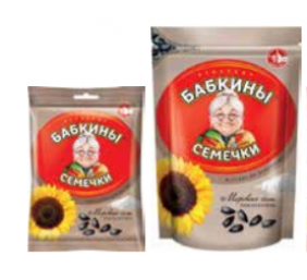 Sūdytos skrudintos saulėgrąžos "Babkini", 30 pak. po 100g