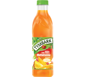 Įvairių vaisių sultys 100%, Tymbark, 6 pak. po 1 L
