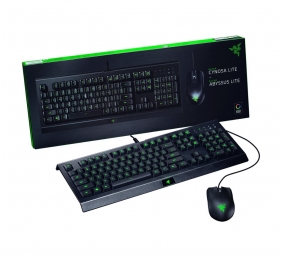 Razer  Cynosa Lite &  Abyssus Lite, Gaming, RGB LED light, Black, Wired, Keyboard and Mouse Bundle,