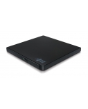 H.L Data Storage Ultra Slim Portable DVD-Writer GP57EB40 Interface USB 2.0, DVD±R/RW, CD read speed 24 x, CD write speed 24 x, Black, Desktop/Notebook