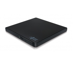 H.L Data Storage | Ultra Slim Portable DVD-Writer | GP57EB40 | Interface USB 2.0 | DVD±R/RW | CD read speed 24 x | CD write speed 24 x | Black | Desktop/Notebook