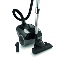 Gorenje Vacuum cleaner VCEA11CMBK Bagged, Black, 800 W, 2 L, A, C, A, 78 dB, HEPA filtration system,