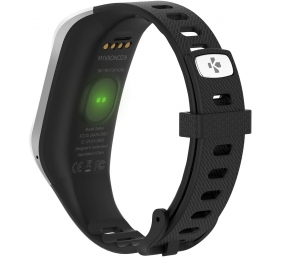 MyKronoz Smartwatch Zeneo Silver/ black, 220 mAh, Touchscreen, Bluetooth, Heart rate monitor, Waterproof, IP67 m
