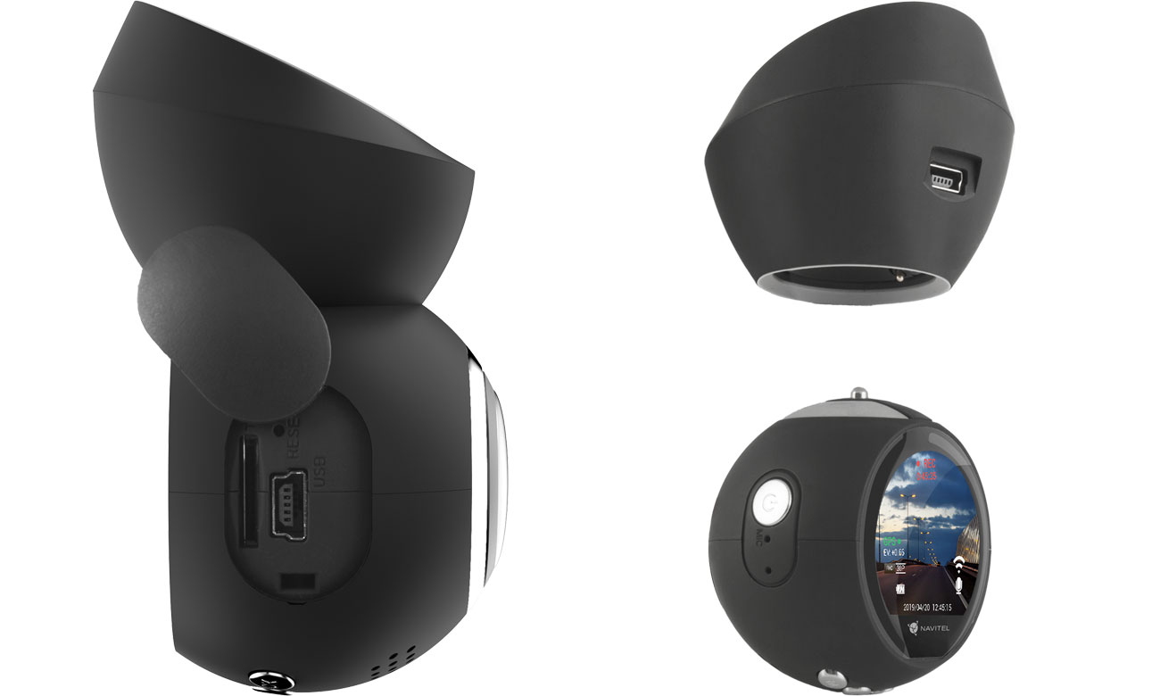 Navitel | R1050 | Car Video Recorder | GPS antenna | Audio recorder | Camera resolution 1920х1080 pixels | Movement detection technology | Mini USB
