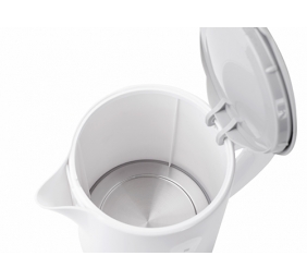 Kettle | Adler | AD 1244 | Standard kettle | 2000 W | 2.5 L | Plastic | 360° rotational base | White