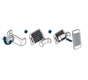 Gembird | Gembird TA-CHAV-01 Air vent mount for smartphone | Adjustable | 360 ° | 35 g