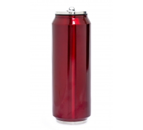 Yoko Design Isothermal tin can, Shiny red, Capacity 0.7 L, Dishwasher proof