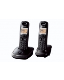 Panasonic | Cordless | KX-TG2512FXT | Built-in display | Caller ID | Black | Conference call | Phonebook capacity 50 entries | Speakerphone | Wireless connection