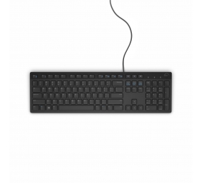 Dell | KB216 | Standard | Wired | EE | Quietkey | Black